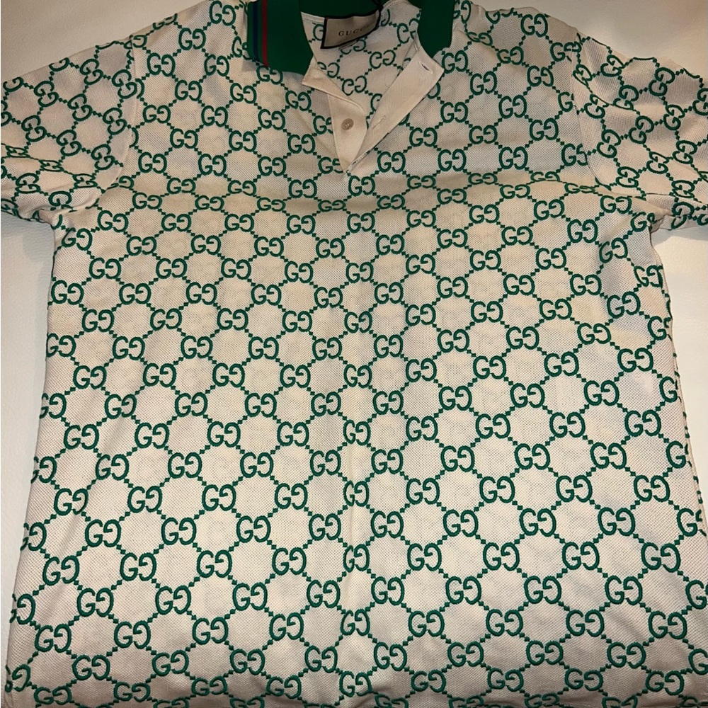 Men Gucci polo shirt size Small